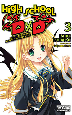 High School DxD, Vol. 3:  Excalibur of the Moonlit Schoolyard