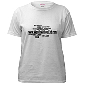SF/F Awards Word Cloud T-Shirt - White
